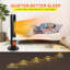 Caynel Ceramic Heater With 3d Flame 1500w Portable Electric Heater, Fast Quiet Tower Oscillating Heater，remote And Touch Control,black