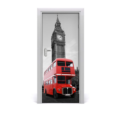 London Bus Door Decal