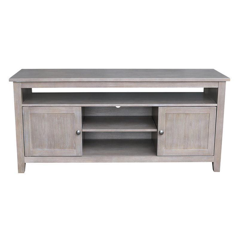  Ramapo Solid TV Stand for TVs up to 65", Washed Gray Taupe