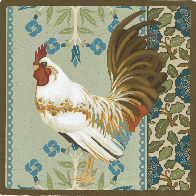 Cottage coq III, H 30 po x l 30 po x P 1,25 po