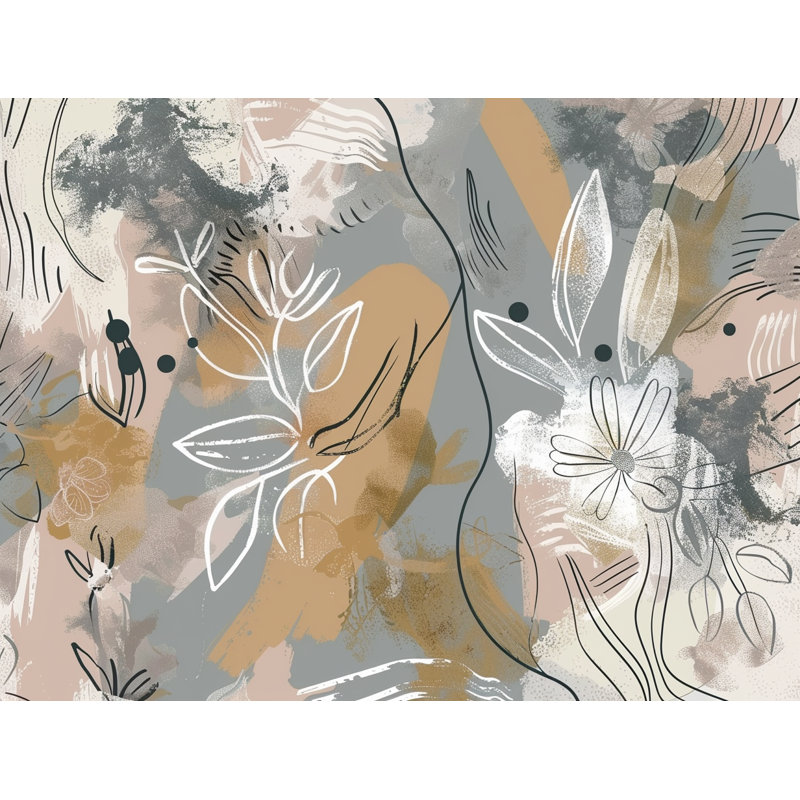 Rideau de douche Floral Floral, H 93 po x l 70 po