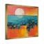 Bleu et orange, minimalisme, coucher de soleil I - art mural minimalisme-1442805094-1442805115