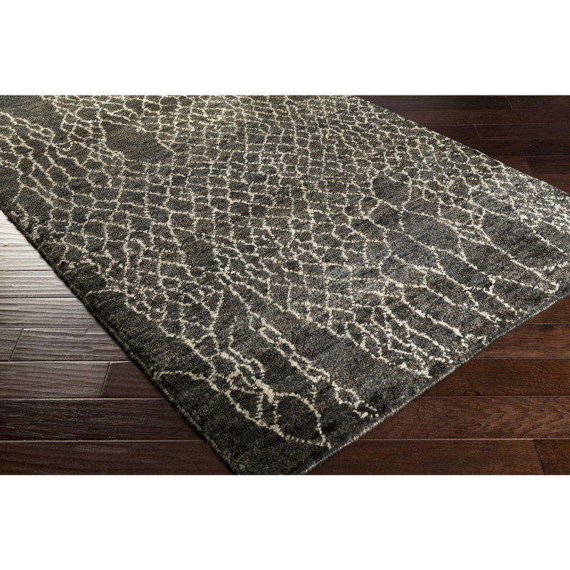 Fritts Geometric Indoor Rug, Rectangle 2' x 3'