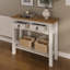 Saragosa 90cm Solid Wood Top Console Table