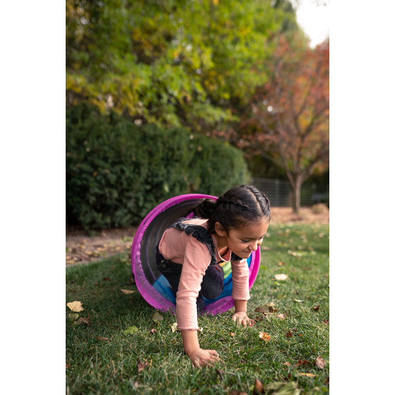 Multicolor Nylon and Mesh 6' Kids Crawl Tunnel