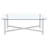 Chrome 2-piece Coffee Table Set
