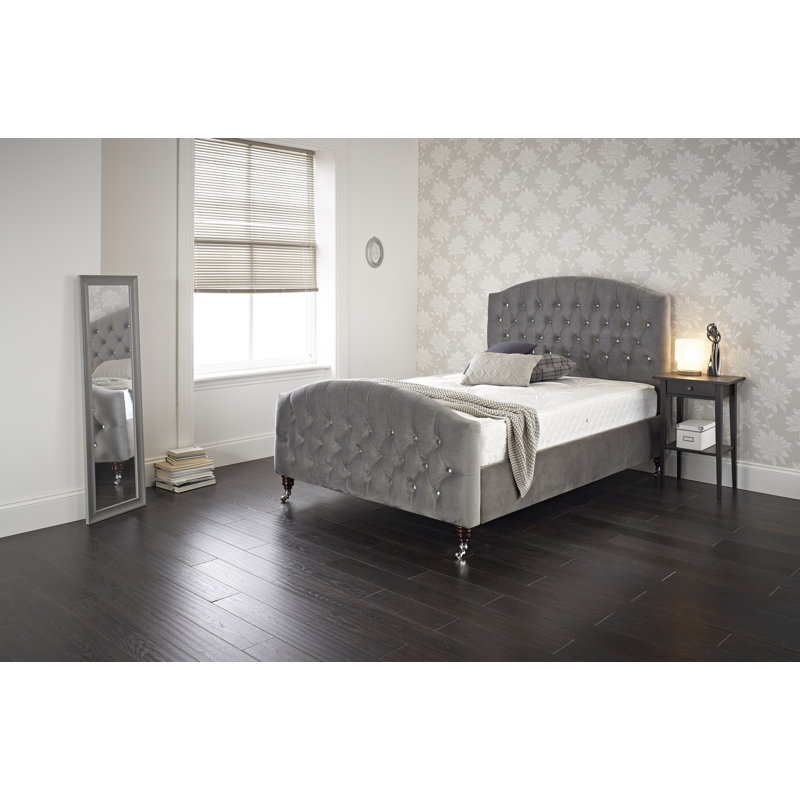 Stephen Upholstered Bed, Double (4'6)