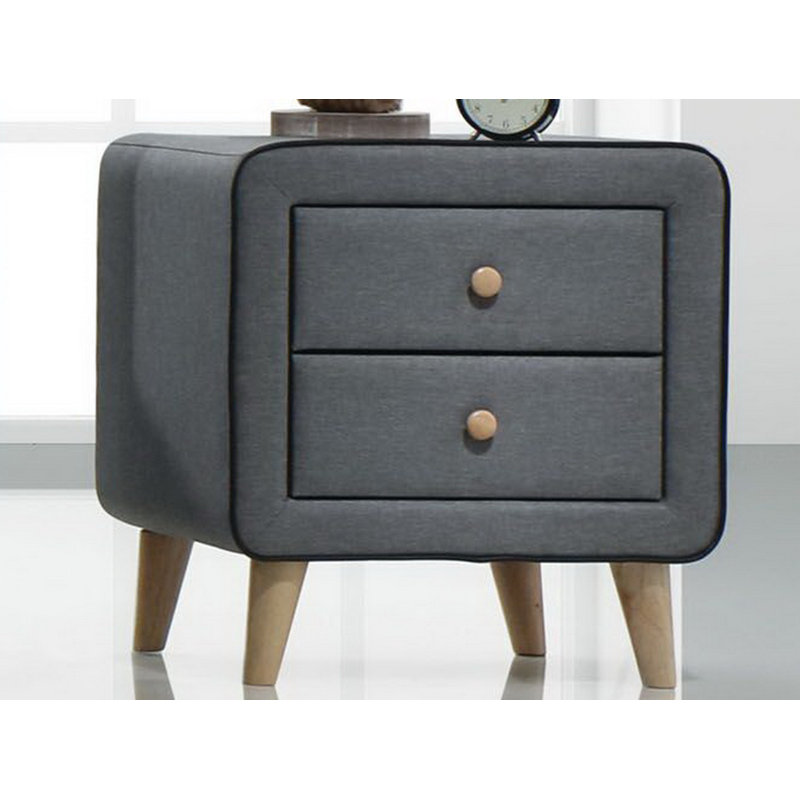 Drouin 20'' W Plywood / Laminate Board Nightstand