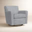 Fauteuil pivotant rembourré Monarch-92719244