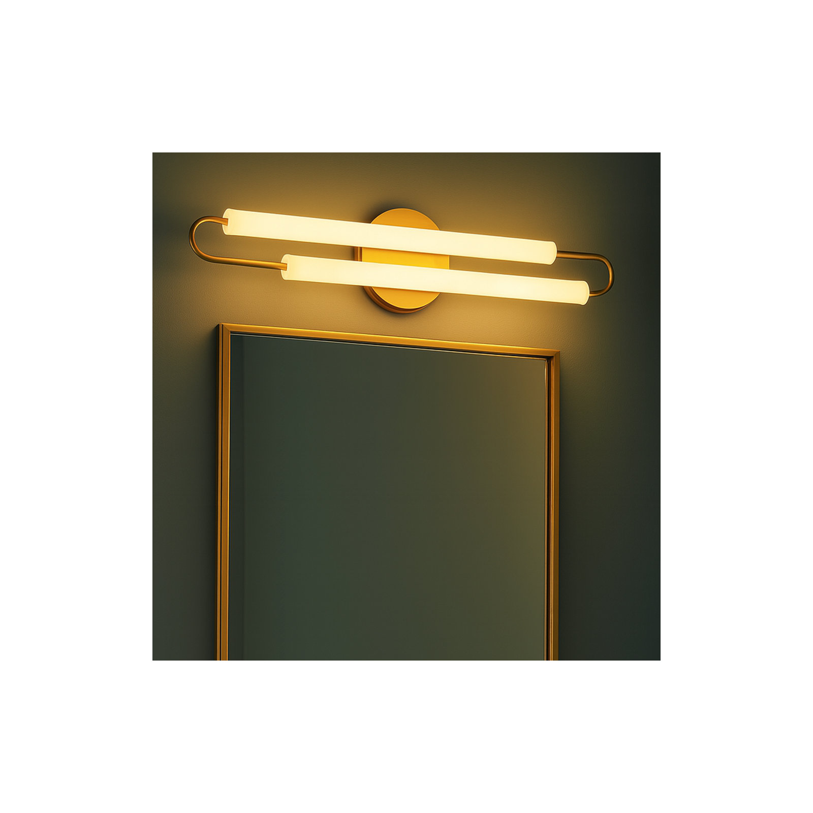 Briony Single Frosted Dimmable LED Vanity Light
