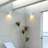 Artisan Concrete Collection Corinthian Wall Sconce Fixture Cream White