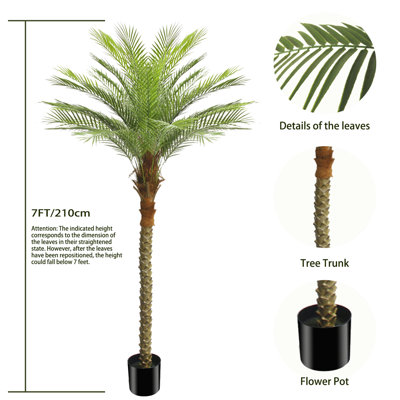 7Ft Artificial Palm Tree