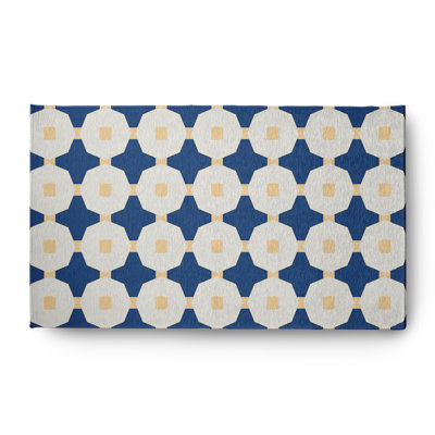 Cynamon Chenille Geometric Indoor Rug