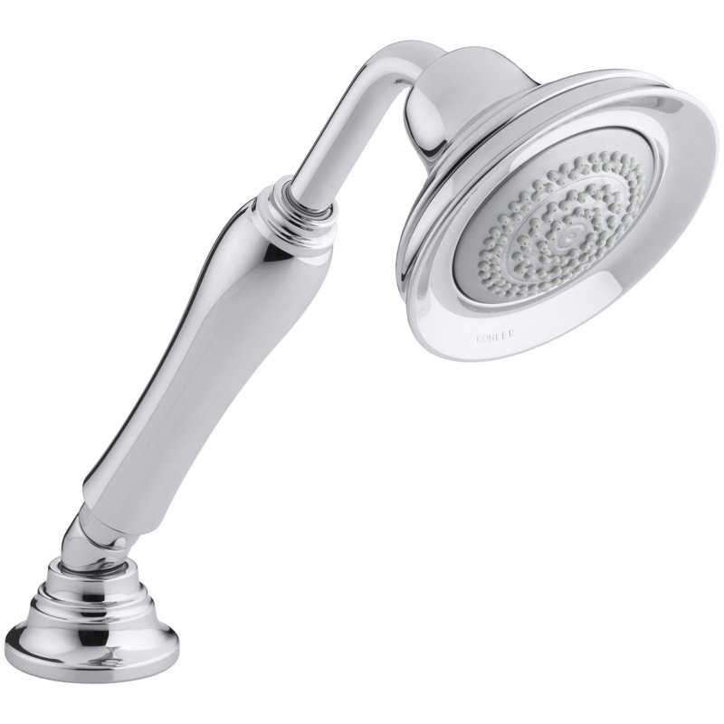 Bancroft 1.75 GPM Full Handheld Shower Head, Chrome poli