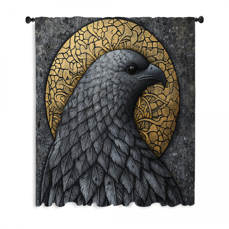 Rideaux de fenêtre Eagle, L 50 po x L 84 po