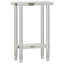 Table de travail en acier inoxydable l 11,8 po x L 21,7 po-132841255