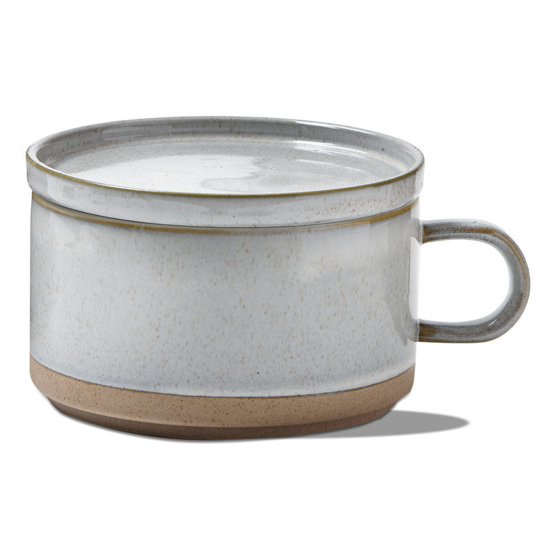 Tasse à soupe empilable avec couvercle, tasse à café et thé d'Ivanah