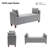 Shaneta 55.25" Upholstered Storage Bench with Arm-93364200