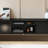 Solid Wood TV Stand in Classic Black-104901797