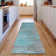 Premium Machine Washable Prisco Teal Rug