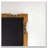 Gold Bamboo-Style Rectangular Wall Mirror