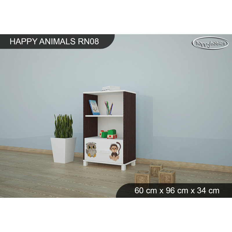60cm W Kids Cube, Wenge Chestnut