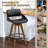 Omar Swivel Upholstered Modern Stool-1102983987-1093786446