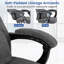 Fauteuil de bureau inclinable Gymax