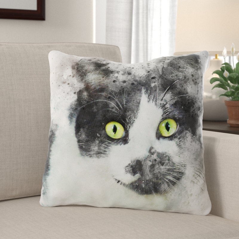 Coussin pour chat Drouin, Microsuède, Intérieur