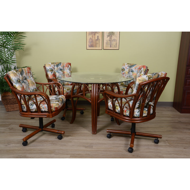 Dalmer 19'' H Upholstered Armchair, Tuvalu Sunset