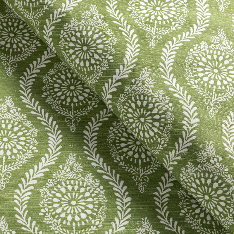 Manoir Marindol Print Fabric, Leaf