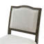 Ensemble de 2 tabourets de bar à hauteur de comptoir - paquet de 2 tabourets de bar rustiques avec structure en bois d'hévéa, dossier ergonomique, polyvalent pour îlot de cuisine, salle à manger, brun