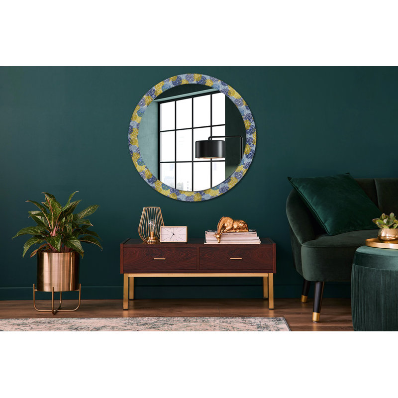 Huldar Glass Flat Wall Mirror