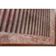 Tapis rayé abstrait moderne 6 x 9