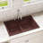 Quartz Classic 33" x 22" x 10" Double Basin Drop-In Kitchen Sink-17883129