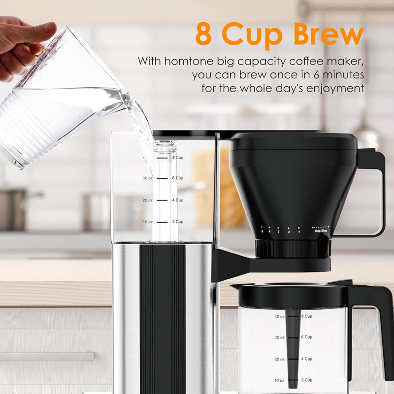 8 Cup Programmable Coffee Brewer