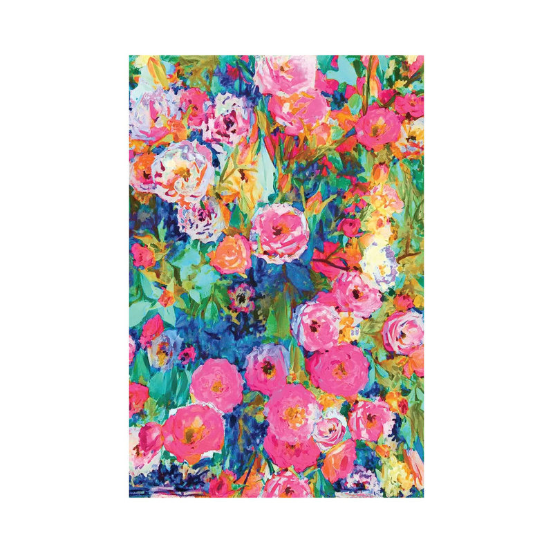 Floral 30 by Heather Offord - Wrapped Canvas Painting