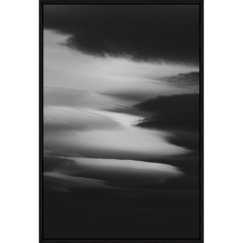 Lenticular Clouds IX Print by Addison Jones, 37.75" H x 25.75" W x 1.5" D, Image Brush Gel