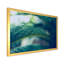 Feuilles de palmier tropicales, vert naturel - Peinture sur toile-67389420-67389425
