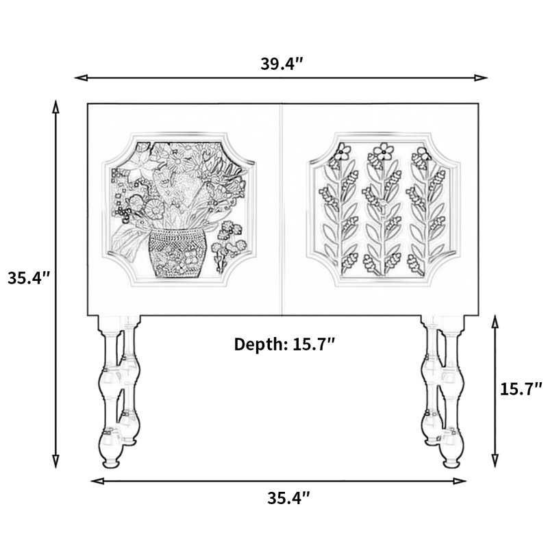 Armoire de rangement pour la maison