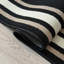 Tapis de couloir antidérapant noir sur mesure-948673748