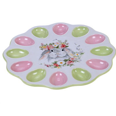 Assiette à œufs 3-D certifiée International