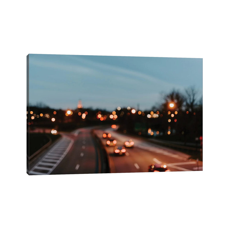 The City And Night by Chelsea Victoria - No Frame Gallery-Wrapped Canvas Giclée on Canvas, 66.04 cm H x 45.72 cm W
