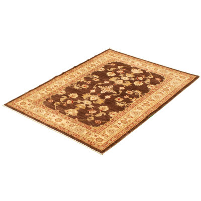 Adric One-of-a-Kind 4'2" X 5'10" 2010s Wool Area Rug in