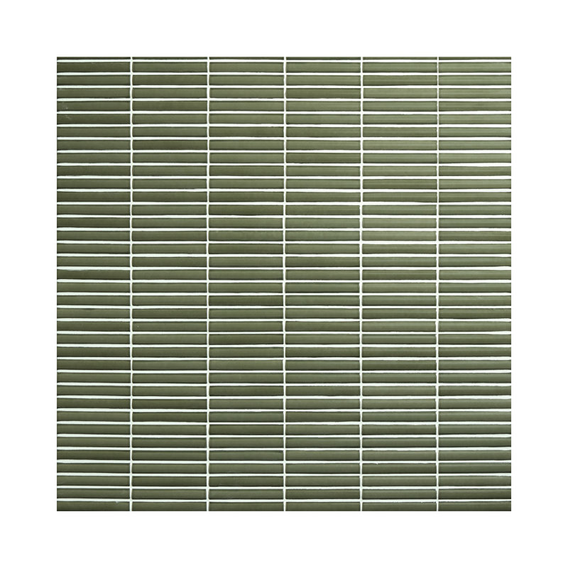 Daltile Artefino Vintage 1 x 6 Pencil Mosaic (10 PC Per SQFT) (9.60 SQFT Per Carton), Verdelite