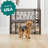 Portable Pet Gate:  Wide. Pressure...