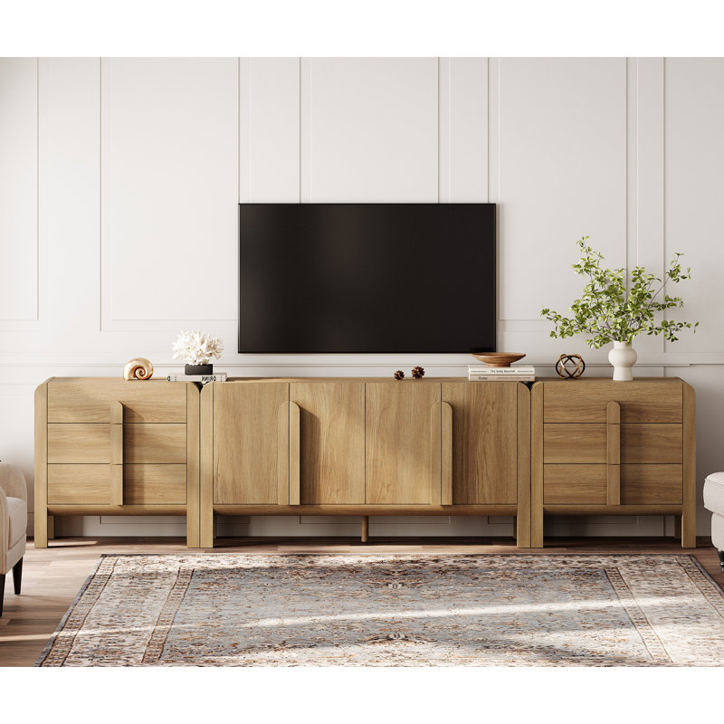 Meuble télé Mid Century, Noyer