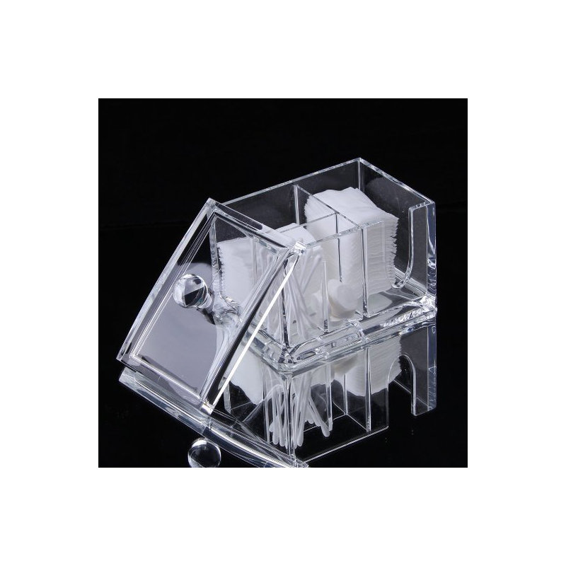 Rangement de cosmétiques pour comptoir de salle de bain double