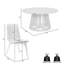 Bardolf 55'' Round 4 - Person Outdoor Dining Set