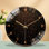 Horloge murale élégante 12 po